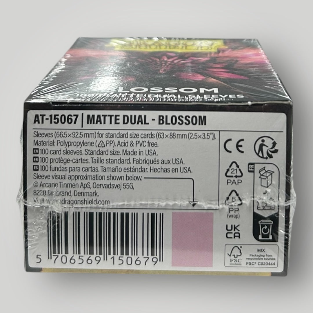 Dragon shield: Blossom Matte dual sleeves