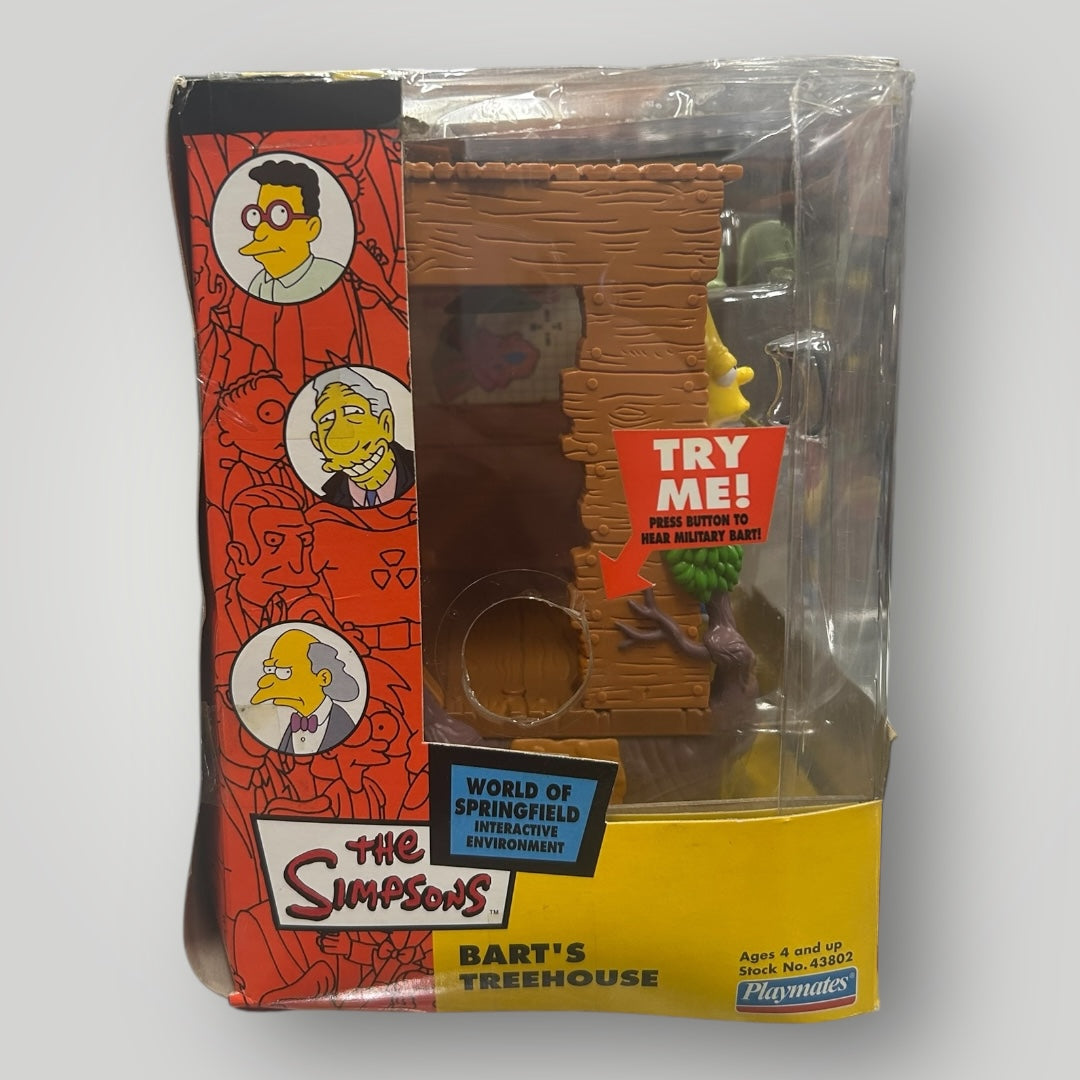 Playmates: The Simpsons World Of Springfield  Environment Barts Treehouse