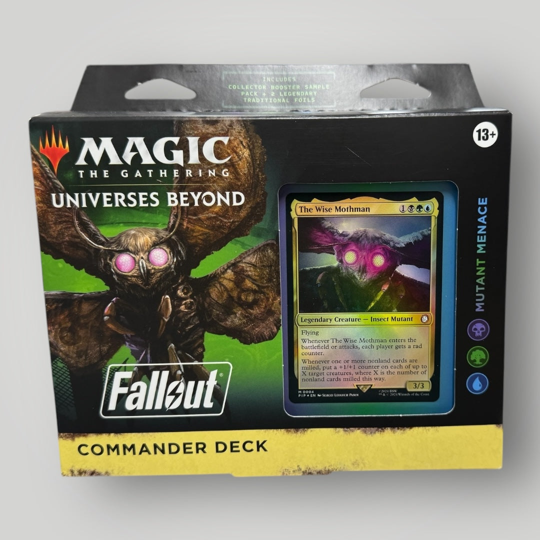 Universes Beyond-Fallout commander Deck ( Mutant Menace)