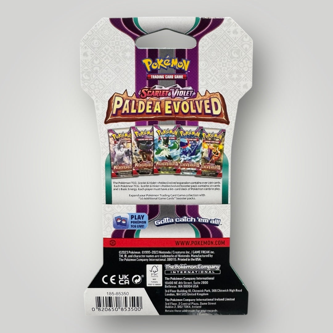 Pokémon: Paldea Evolved Sleeved Booster Pack
