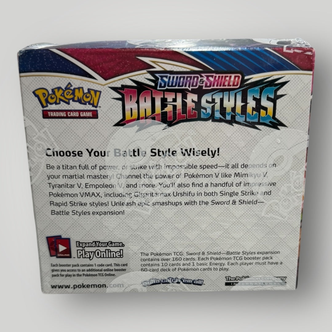 Sword and Shield Battle Styles booster box