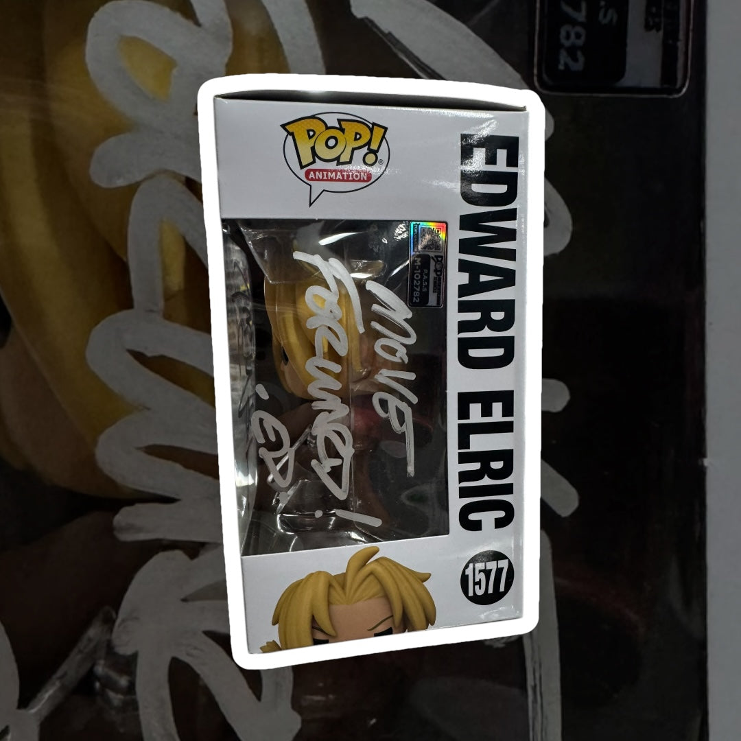 Fullmetal Alchemist Edward Elric Autographed by Vic Mignogna