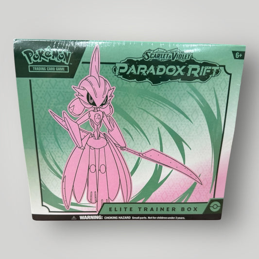 Pokemon S&V Paradox Rift ETB (Green and Pink)