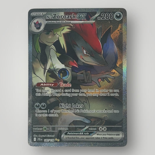 N's Zoroark ex - 185/159 - SV09: Journey Together (JTG)