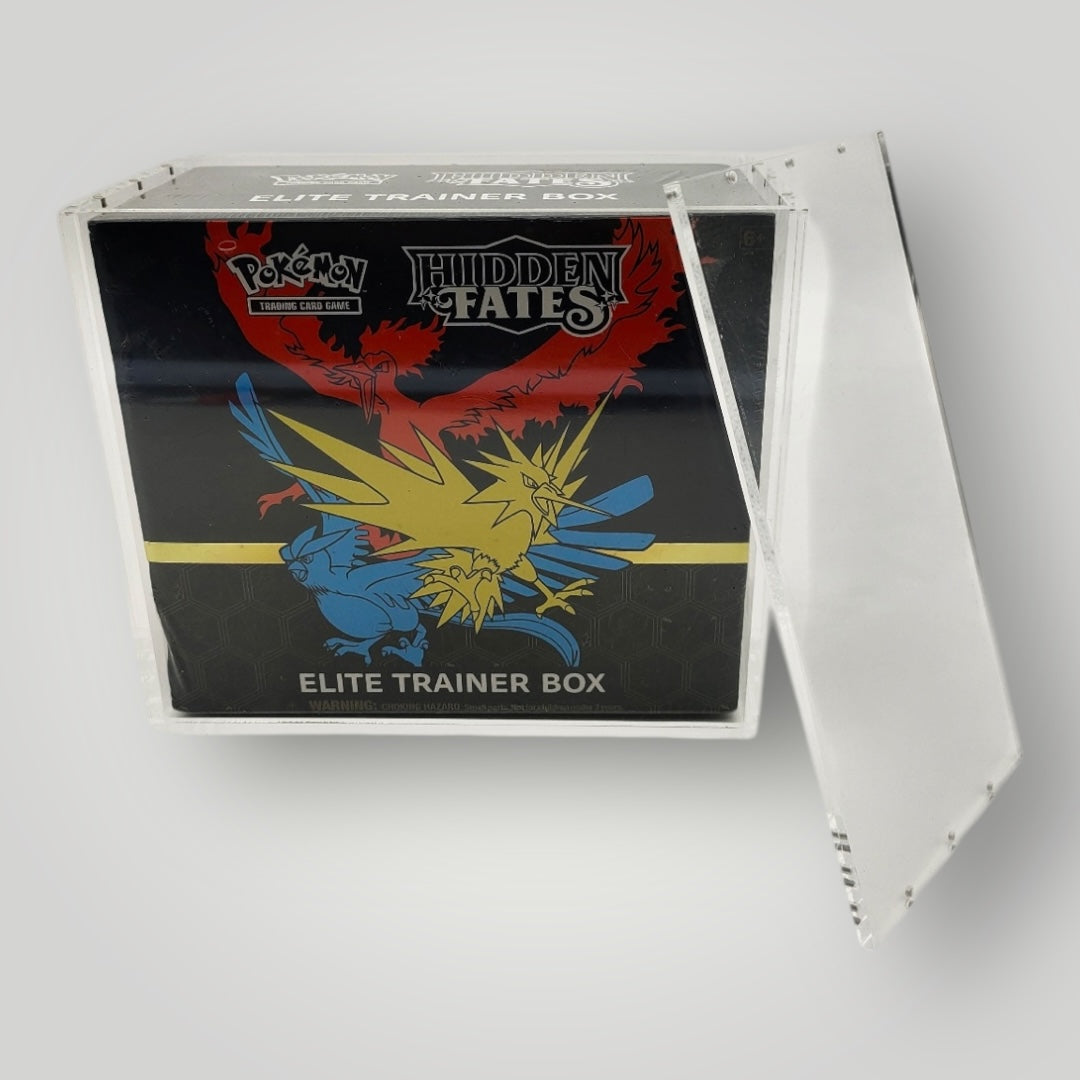 Poke Armor- English Elite Trainer Box Acrylic Case- (PRE-ORDER)