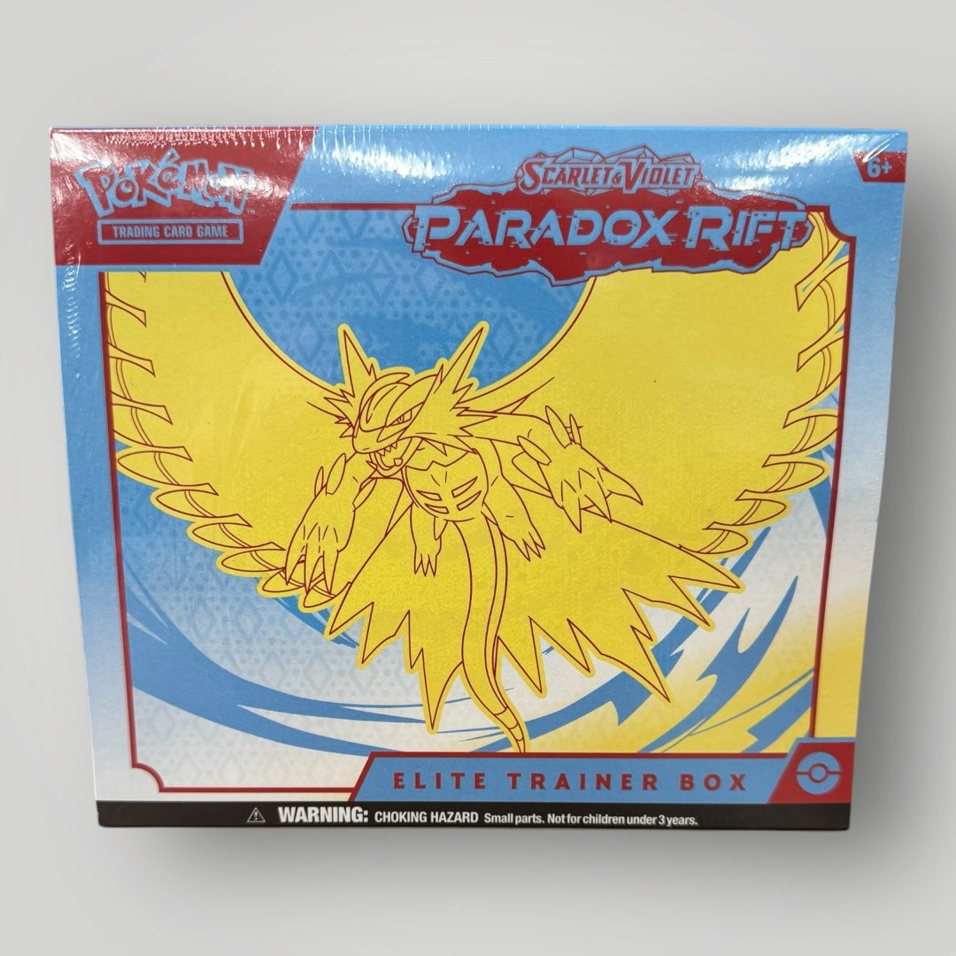 Pokemon S&V Paradox Rift ETB (Blue and yellow)