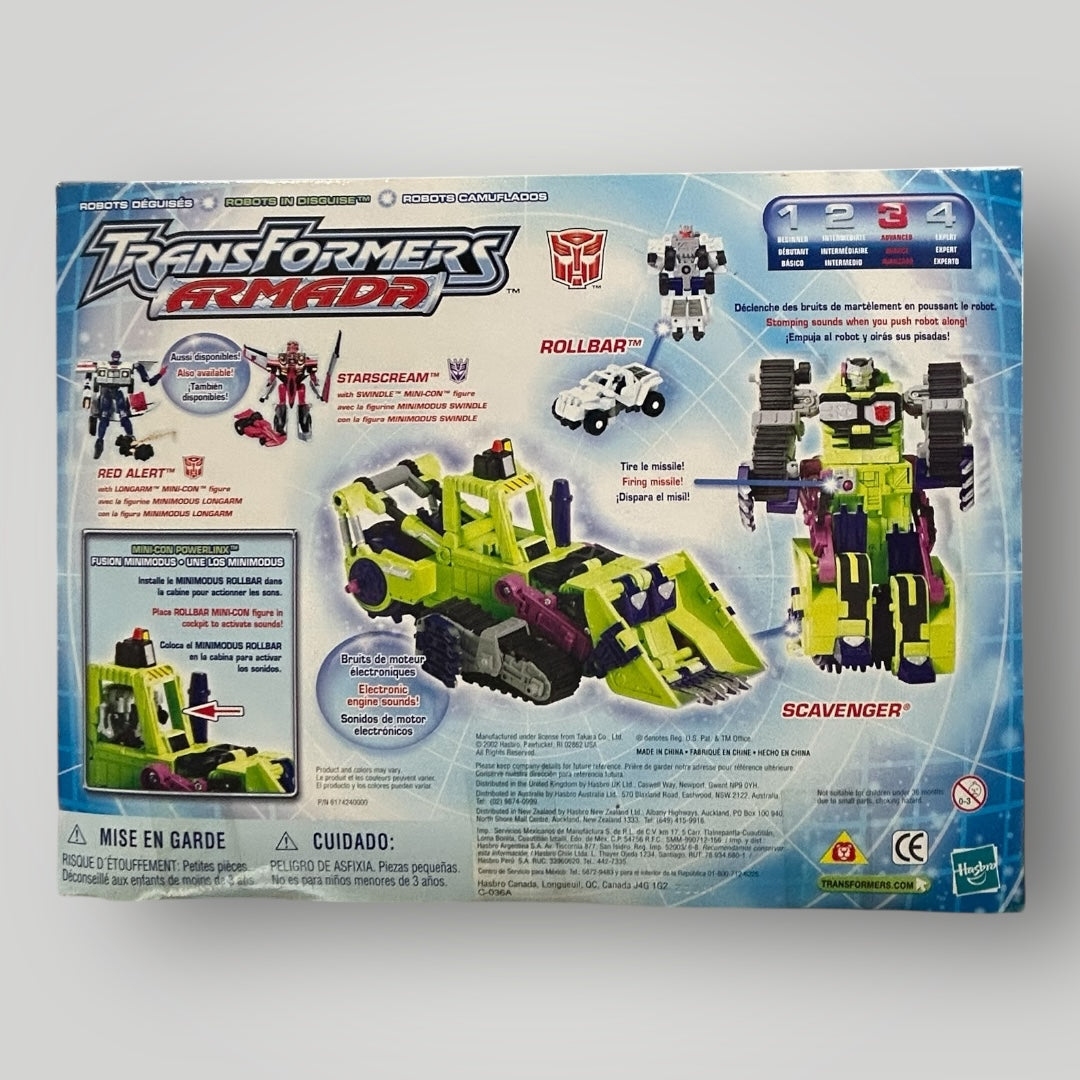 Hasbro - Transformers Armada - Scavenger & Rollbar (Mini-Con)