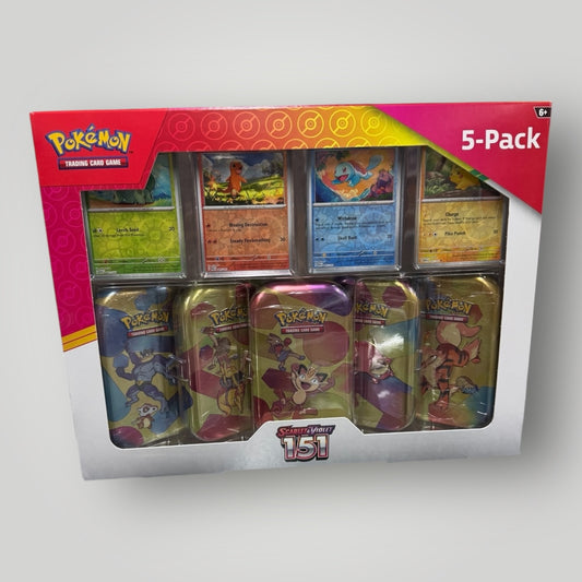 151 Mini Tin 5 pack