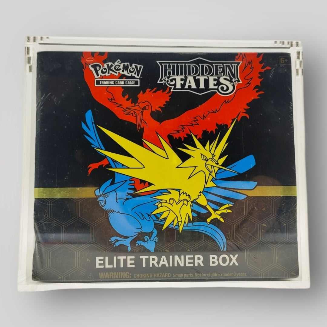 Poke Armor- English Elite Trainer Box Acrylic Case- (PRE-ORDER)