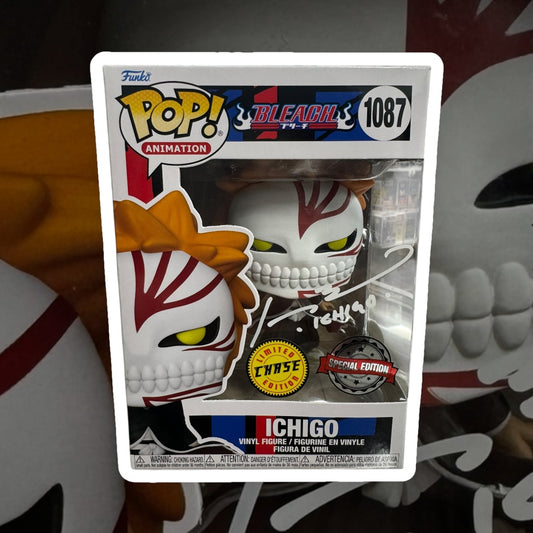 Bleach Ichigo Autographed by Johnny Yong Bosch