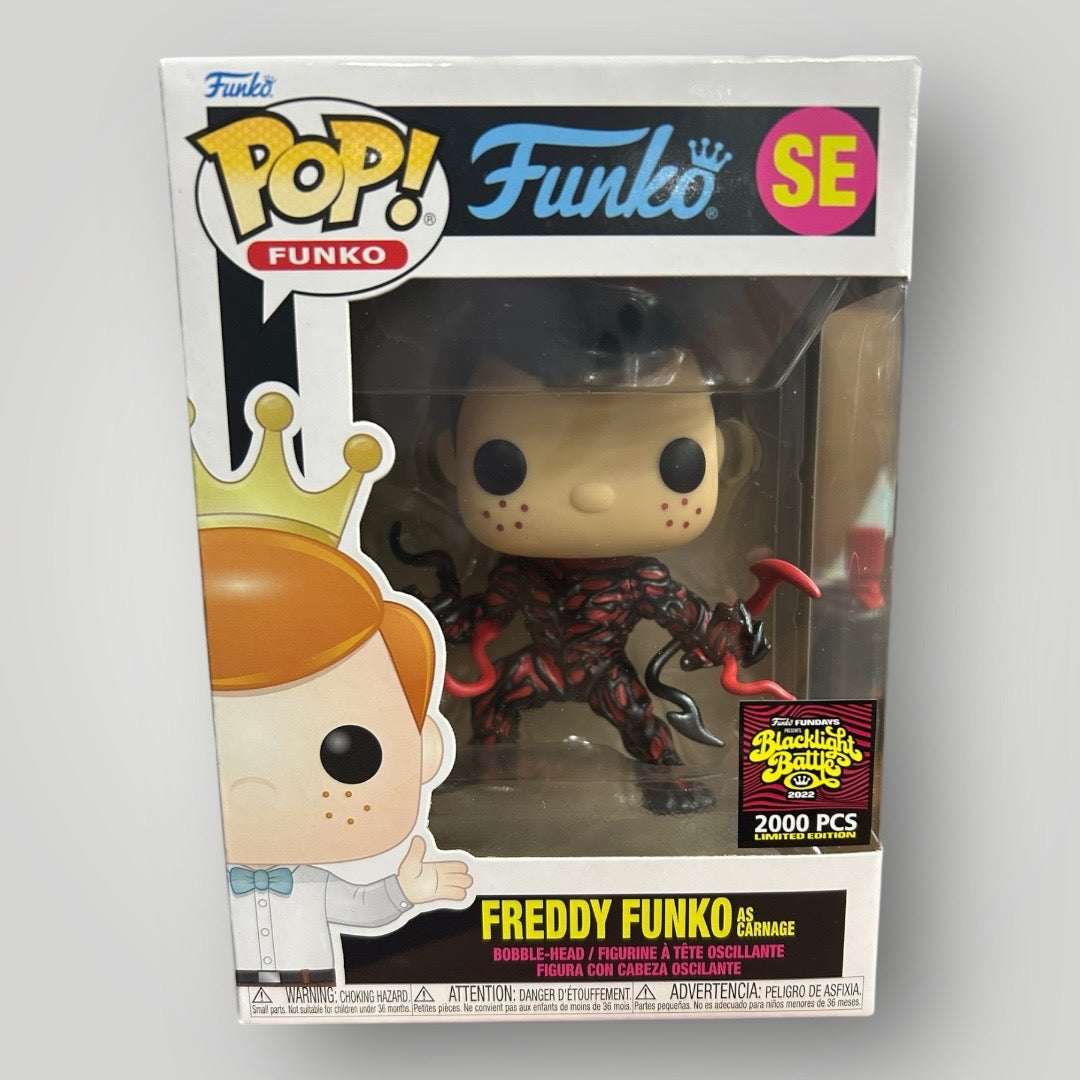 Freddy Funko As Carnage SE 2000 Pcs Limited Edition 2022