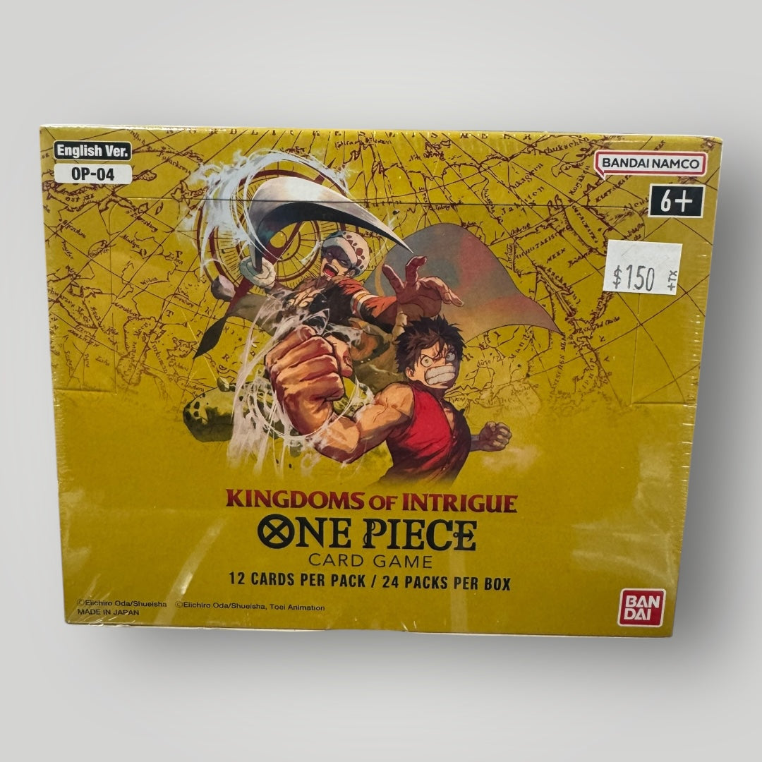 One Piece OP-04 Kingdoms of Intrigue Booster Box