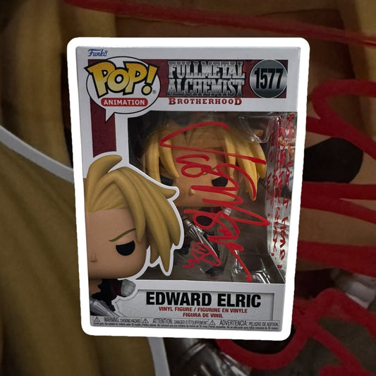 Fullmetal Alchemist Edward Elric Autographed by Vic Mignogna