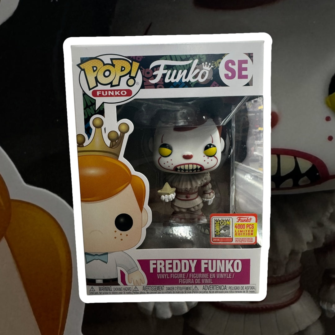 Funko Freddy as Penny Wise