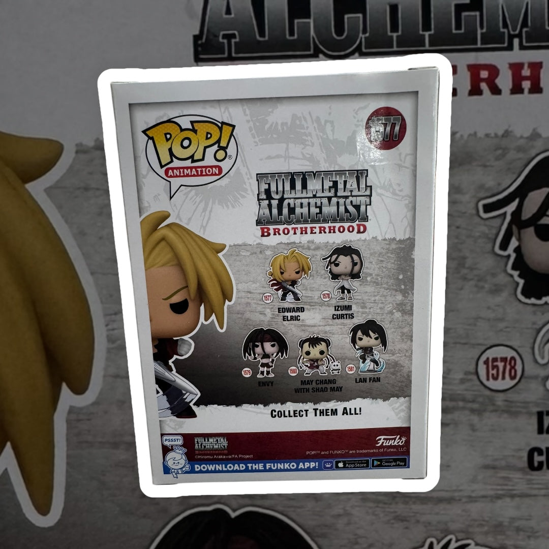 Fullmetal Alchemist Edward Elric Autographed by Vic Mignogna