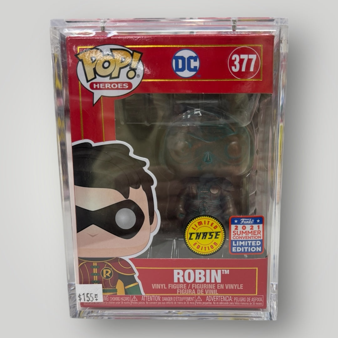 DC UNIVERSE ROBIN PATINA HOODED CHASE #377