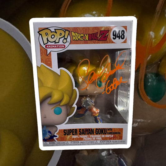 Dragon Ball Z Super Saiyan Goku Autographed by Sean Schemmel