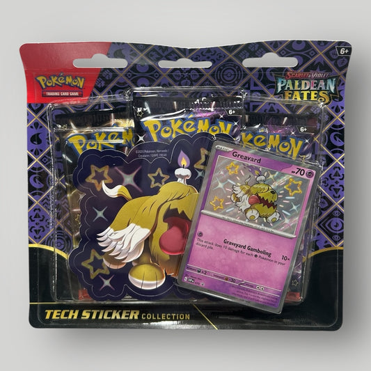 Pokémon: Paldean fates tech sticker collection (Style varies)