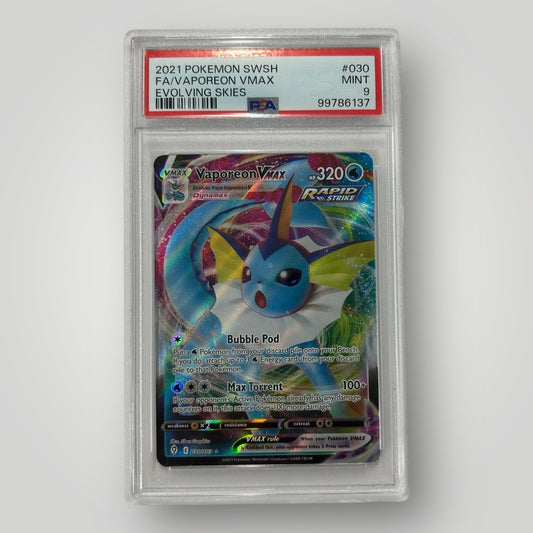 Vaporeon Vmax PSA 9