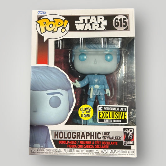 Star Wars Holographic Luke Skywalker