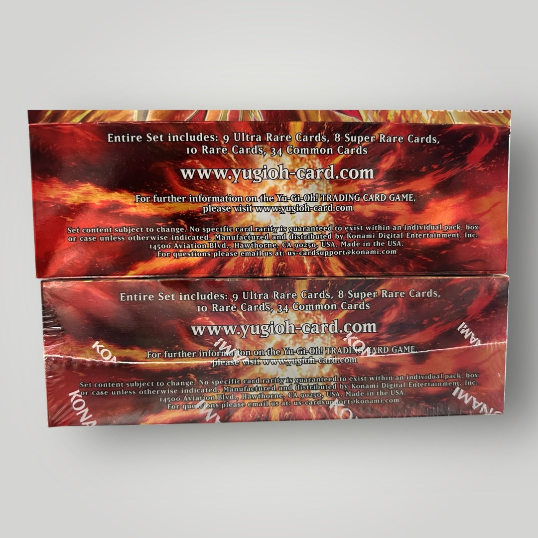 Yu-Gi-Oh! Legendary Duelists soulburning volcano booster box