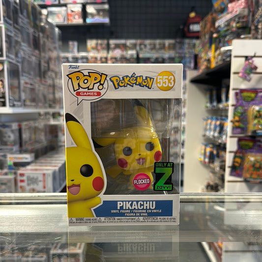 Pokemon Pikachu Flocked #553