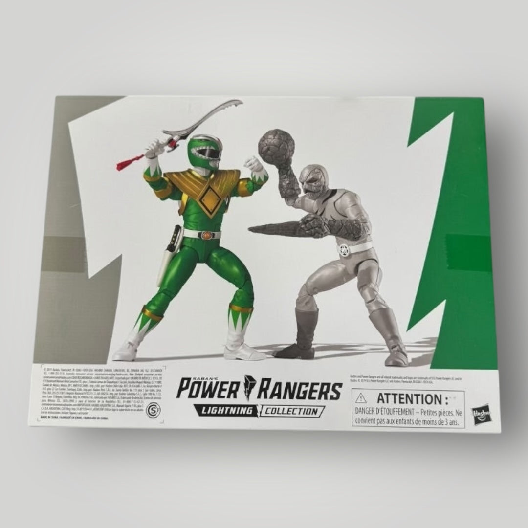 Power Rangers Fighting Spirit Green Ranger and Mighty Morphin Putty