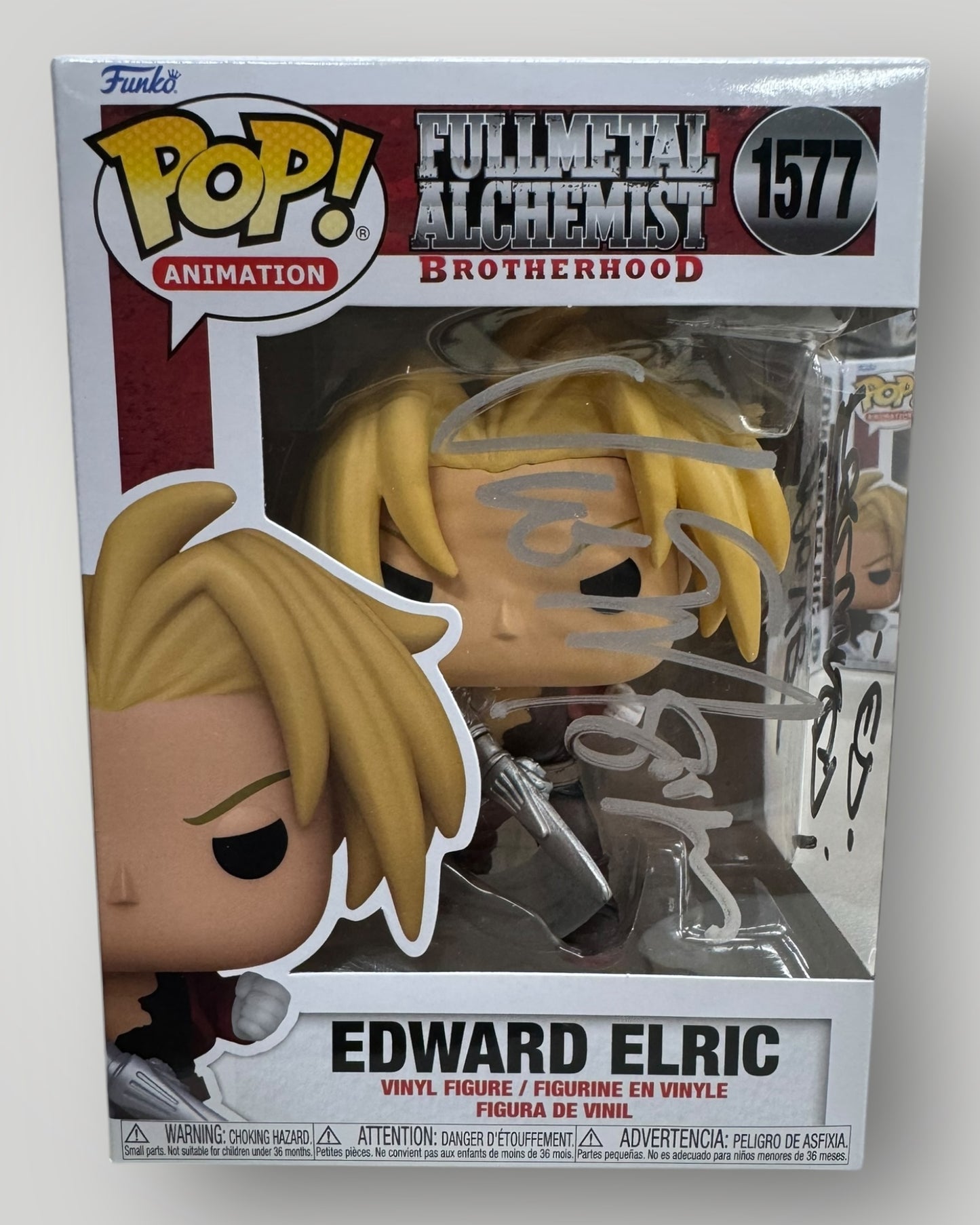 Fullmetal Alchemist Edward Elric Autographed by Vic Mignogna