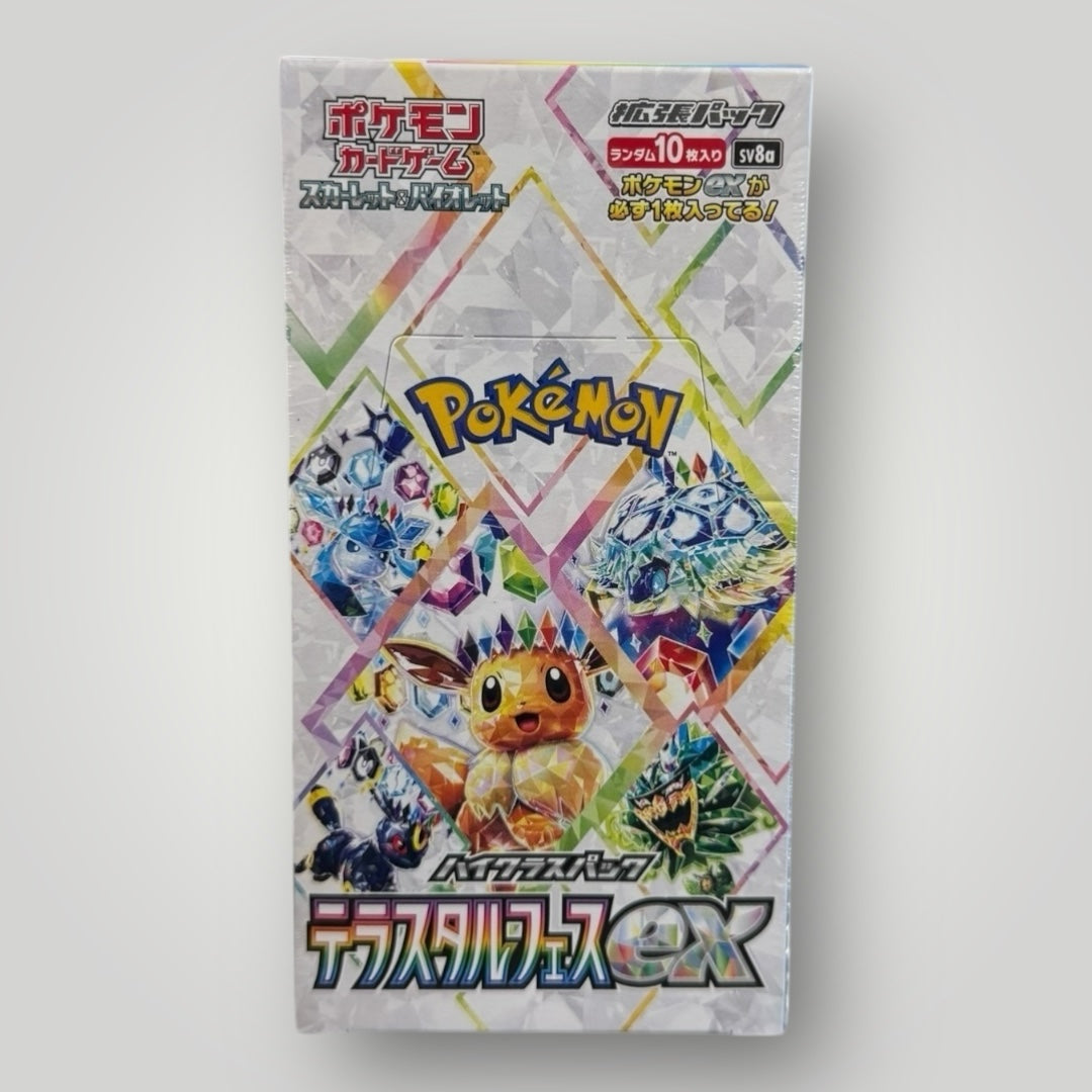 Terastal Festival ex Booster Box Japanese