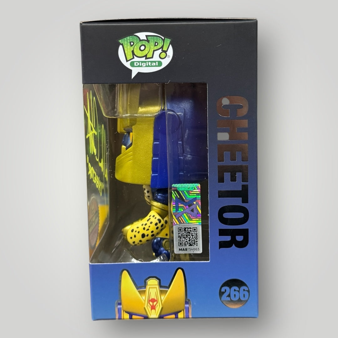 NFT Release Cheetor Signed Funko Pop #266