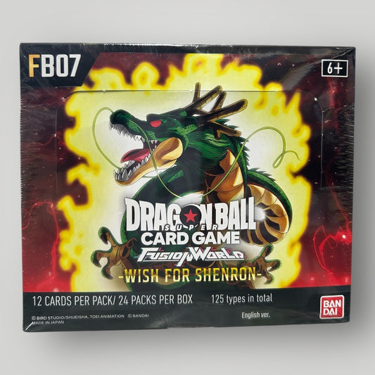 Dragon Ball card game: Wish for Shenron Booster box (FB07)
