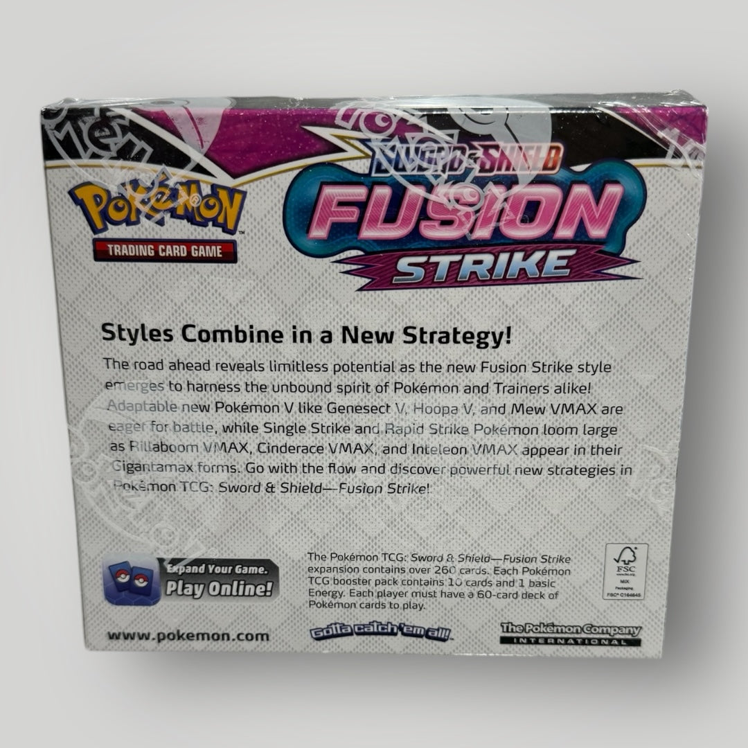 Sword and Shield Fusion Strike booster box