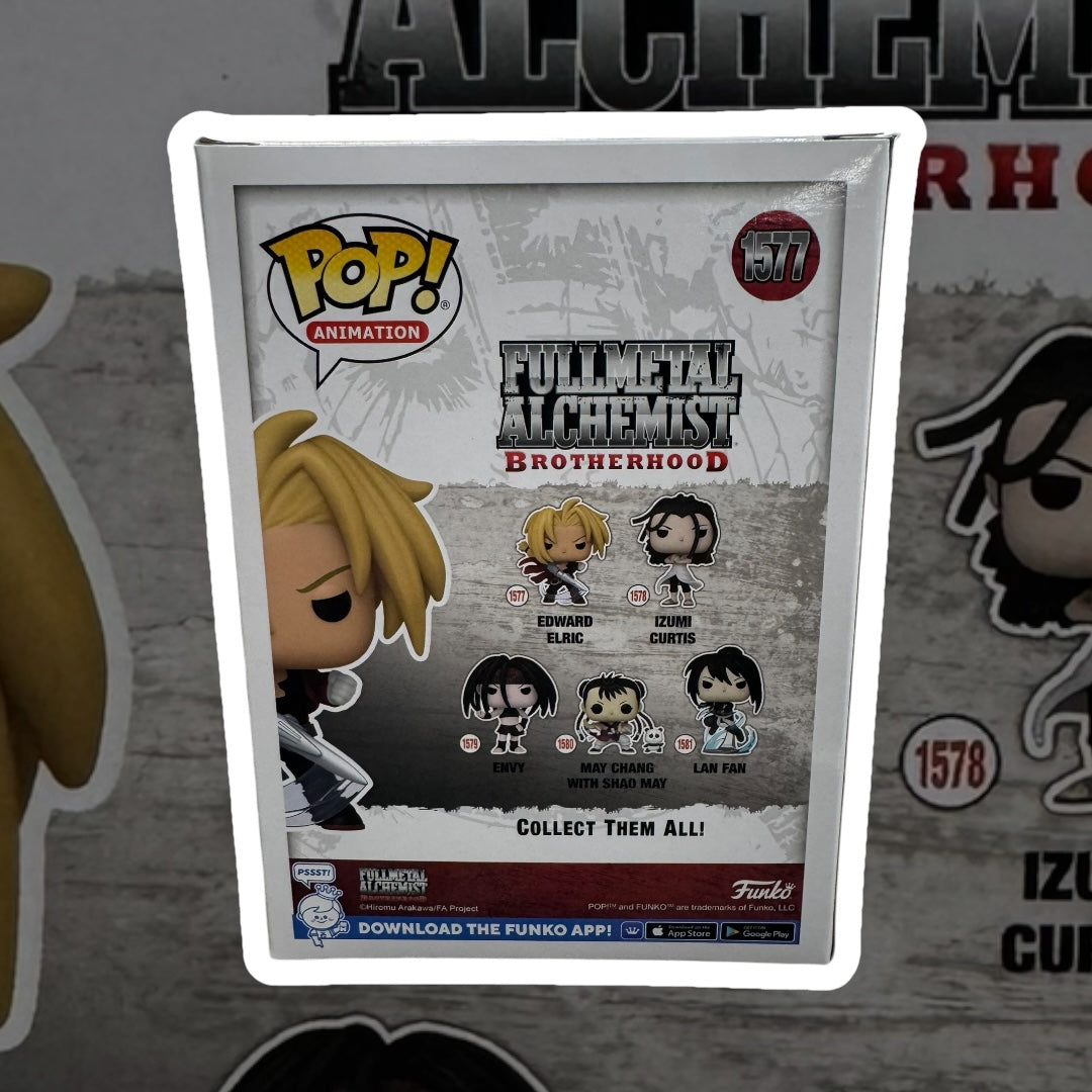 Fullmetal Alchemist Edward Elric Autographed by Vic Mignogna