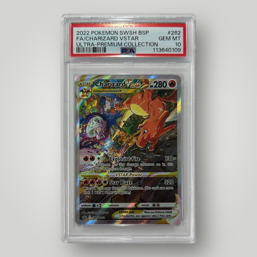 Charizard Vstar Ultra-Premium collection PSA 10