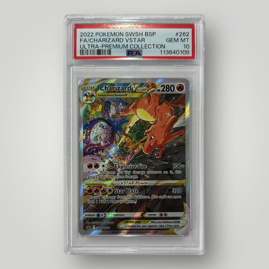 Charizard Vstar Ultra-Premium collection PSA 10