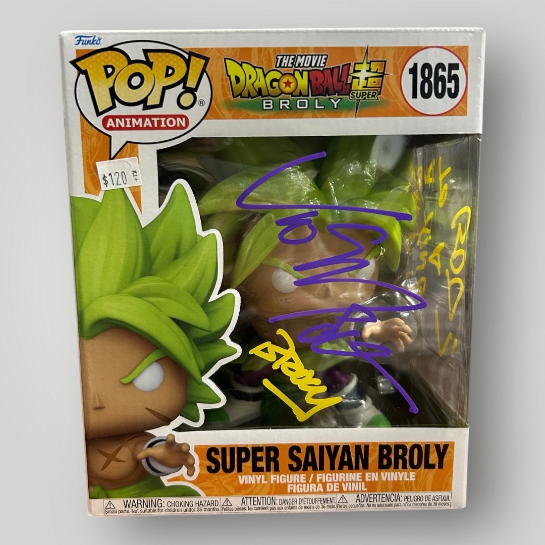 Super Saiyan Broly #1865 Signed And Quoted 6 in