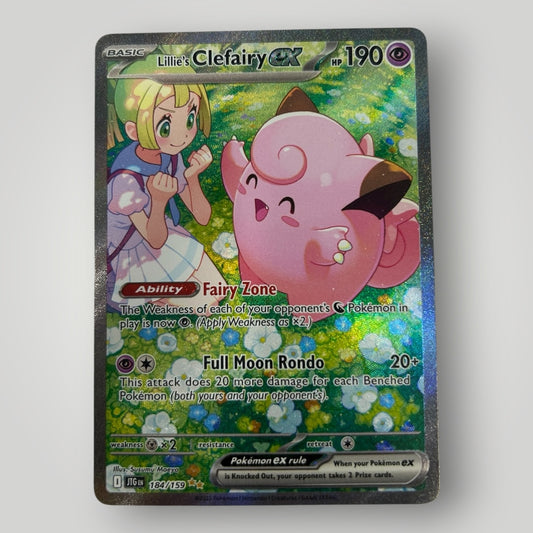 Lillie’s clefairy ex 184/159