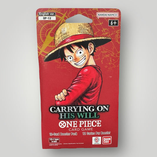 Carrying on his will OP-13 Sleeved booster pack