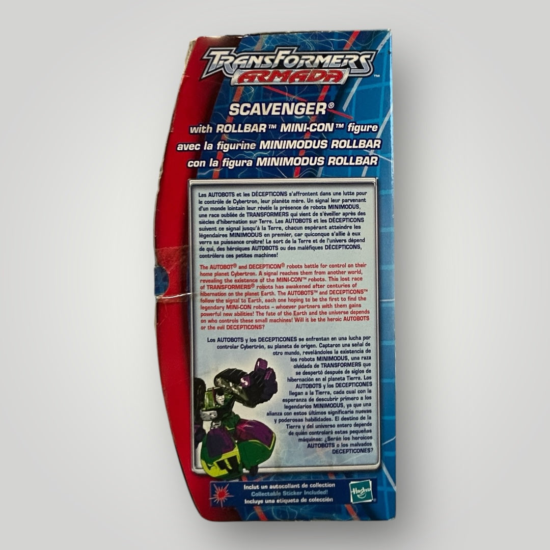 Hasbro - Transformers Armada - Scavenger & Rollbar (Mini-Con)