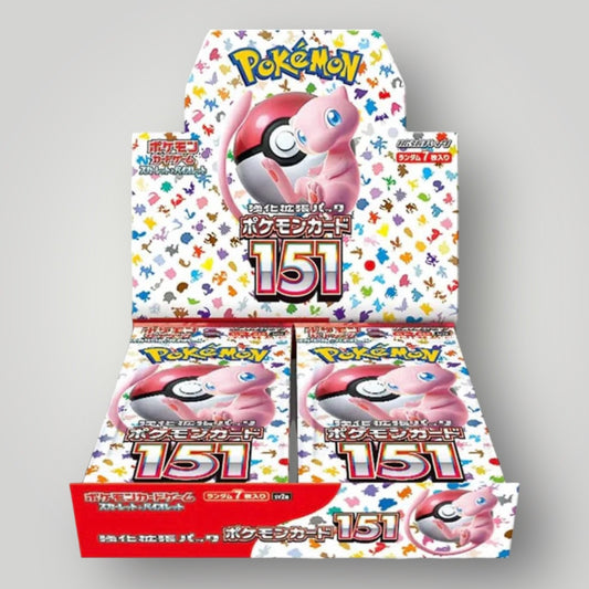 Pokemon S&V 151 Japanese Booster Box